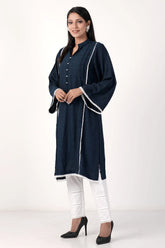 Women's Ethnic Tops (Persian Blue)